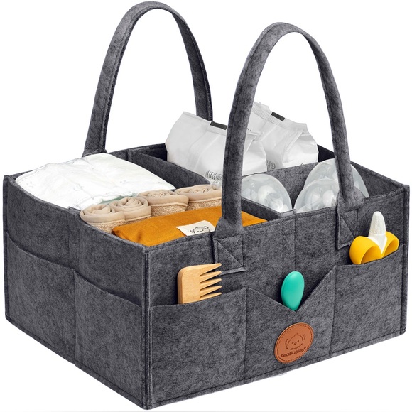 Other - KeaBabies Original Diaper Caddy 2.0 in gray.